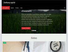 Tablet Screenshot of ogrody-czyszewska.pl